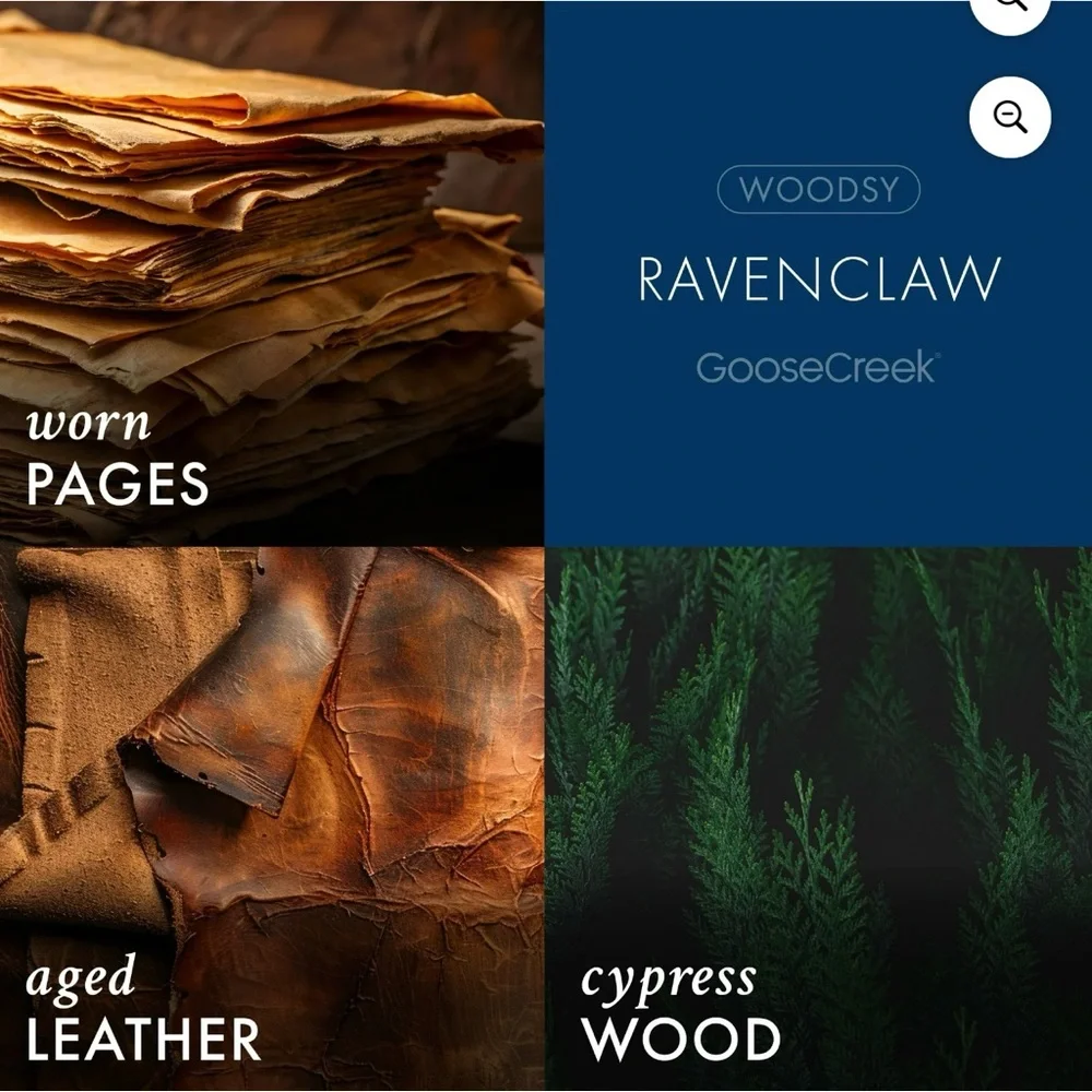 Goose Creek Harry Potter Ravenclaw Candle NWT - Picture 6 of 6